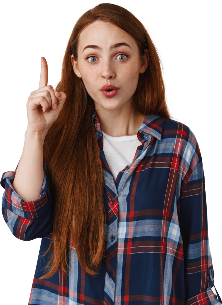 image-creative-ginger-teen-girl-raising-finger-pointing-up-pitching-idea-found-great-solution-saying-plan-standing-against-white-background